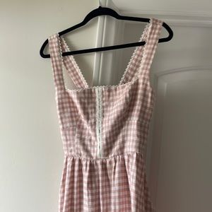Reformation Tagliatelle Linen Dress